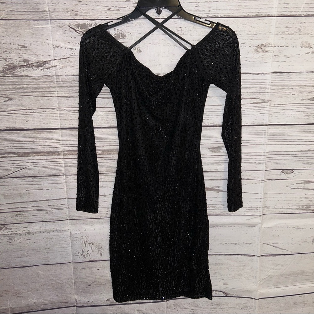 NWT Windsor Rhinestone Dress - Picture 3 of 5